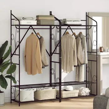 Otevřená skříň Jednobarevný 2 pcs 78 x 36 x 158 cm