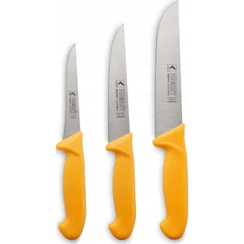Landig Diamant Solingen sada nožů 3 ks žluté
