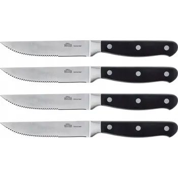 Kuchyňský nůž GRILL MEISTER Sada nožů na steaky a maso 4 ks