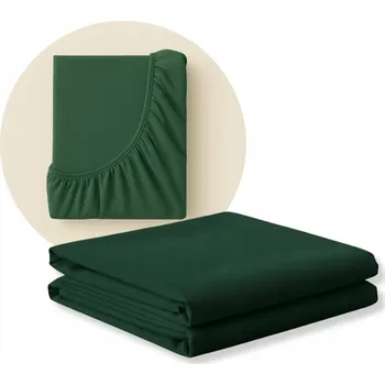 Prostěradlo Prostěradlo do postýlky Waldin 5v1 s gumou 93x66 Zelené JERSEY na MATRACI