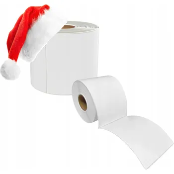 Samolepící etiketa Termální etikety Ironpack 100x150 mm bílé, perforované, 500 kusů