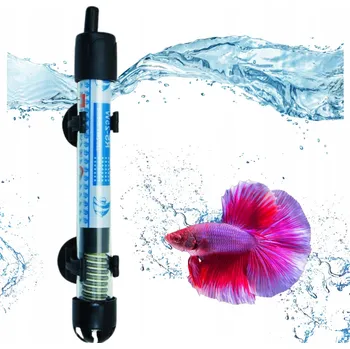 Akvarijní technika AKVARIJNÍ TOPENÍ S TERMOSTATEM, REGULACE TEPLOTY 18-32°C, PRO AKVÁRIA 50-100L, 100W