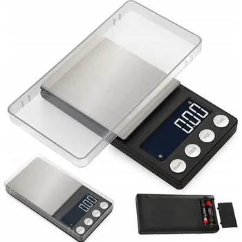 Kuchyňská váha Kuchyňská Waga Mplace WAGA stříbrná/šedá 0,5 kg