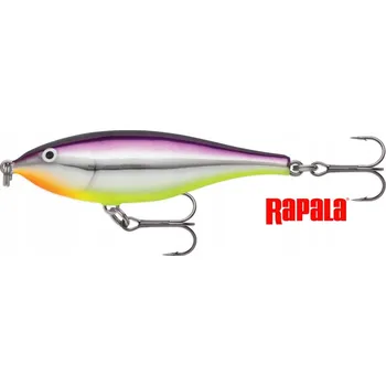 Umělá nástraha WOBLER RAPALA TWITCH RAP 8cm/12g PRO TWITCHING A SPINNING TWR08 Barva - PRCH