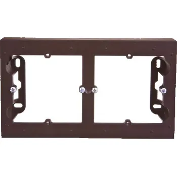 Elektroinstalační krabice Elektroinstalační krabice na omítku Kontakt-simon 87 x 153 x 35 mm