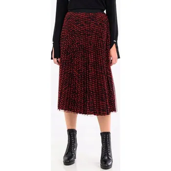 Dámská sukně GUESS DVOUBAREVNÁ PLISOVANÁ SUKNĚ (M)