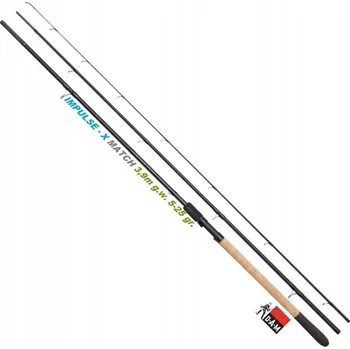 Rybářský prut PRUT DAM IMPULSE-X MATCH 390/5-25g