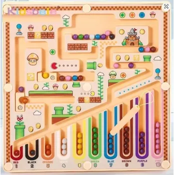 MAGNETICKÁ EDUKAČNÍ TABULE MULTICOLOR 3+ LABYRINT + PEN