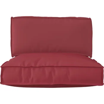 Podsedák vidaXL Sada polštářů na paletu 2 pcs Taupe Oxfordská látka [3329084]