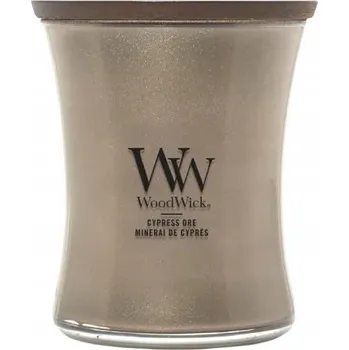 Svíčka WoodWick střední svíčka CYPRESS ORE