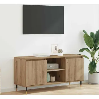 Televizní stolek vidaXL Televizní skříň Artisanový dub 104 x 35 x 50 cm [881930]