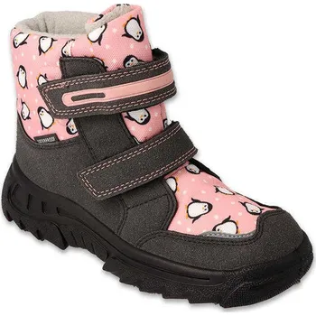 Dívčí obuv BEFADO 615P001 vysoké zimní dívčí tučňáci 24 615PXY001_24