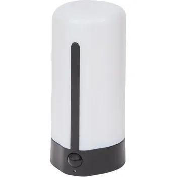 Lampička Noční lampa LED s nabíjením, pohybový senzor, akumulátorová, černá