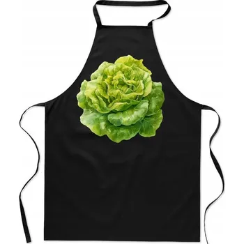 Kuchyňská zástěra Kuchyňská zástěra se salátem – Módní potisk – Dárek pro kuchaře / kuchařku