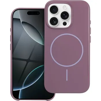 Pouzdro na mobilní telefon OEM Glossy Mag Cover MagSafe APPLE IPHONE 16 PRO fialové