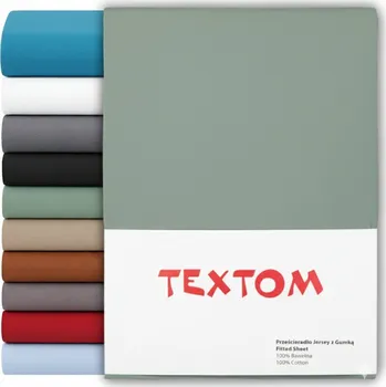 Prostěradlo Prostěradlo Jersey 120x200+30 cm s Gumou Příjemné na Dotek Pro Vysokou Matrace