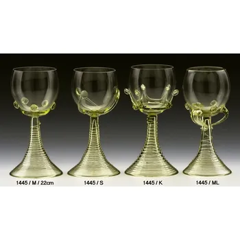 Sklenice Historické sklo 6x- sklenice víno 1445/22cm, Decor ML