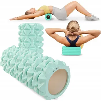 Masáž Masážní válec TREXO EVA PVC zelený MR-EV01Z 33 x 14