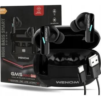 Sluchátka Bezdrátová sluchátka do uší Wenom GM5 PRO