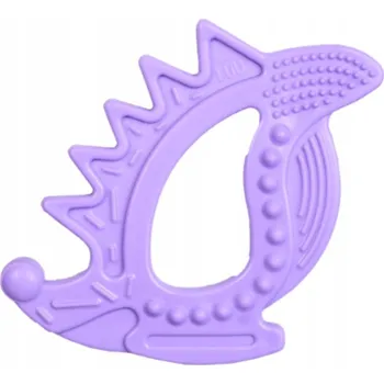 LUU KIDS Senzorické kousátko pro děti a kojence DRAGON PURPLE 4 m+