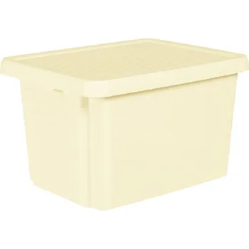 Úložný box Nastavitelná bedna S VÍKEM 26 L 44 x 27 x 34 cm