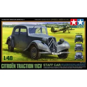 Plastikový model Citroen 11CV (Tamiya 1:48)