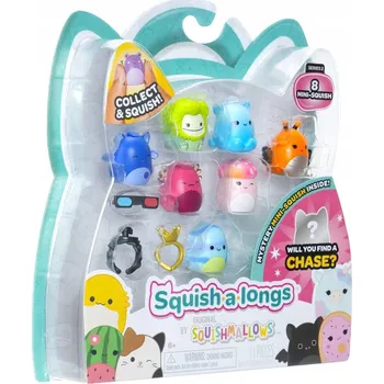 Figurka SQUISHMALLOWS Sada figurek SQUISH A LONGS Figurka Překvapení 8ks s2