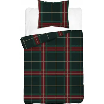 Povlečení Povlečení zimní 140x200 + 1 Ks 70x80 cm vánoční 100% bavlna VZOR: 5819 A