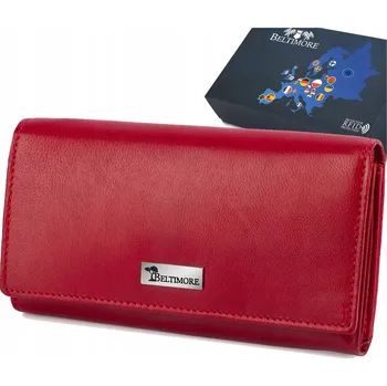 Peněženka Beltimore dámská peněženka z pravé kůže červená