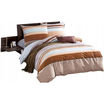 Povlečení POVLEČENÍ ELWAY 200X220CM SATÉN-BAVLNA 100% - NEJVYŠŠÍ KVALITA