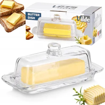 Dóza na potraviny Malá MÁSLENKA nádoba pro uchovávání a servírování másla na stůl