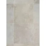 Breno PVC SILVERTEX Zala 127L – čtvercový dekor béžové betonové dlažby, šíře 300 cm 198578438