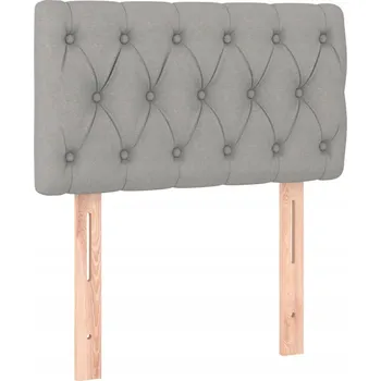 Klasické čelo postele 80x7x78/88 cm, tmavě šedé