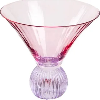 Sklenice Pohár FANTASIE růžovofialový 726644 220 ml