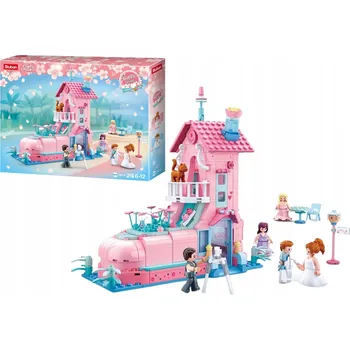 ostatní stavebnice Sluban Girl Svatební Stavebnice focení 39 8 dílů B0770