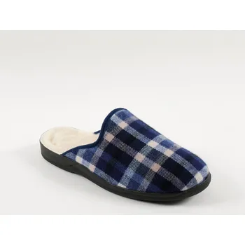 Dámské pantofle Pantofle s hřejivou podšívkou modrá 40