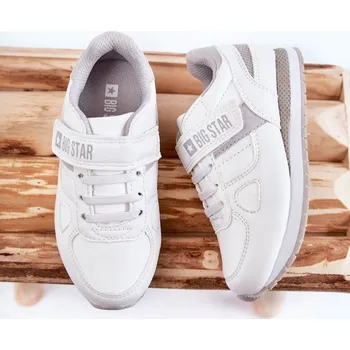 Pánské spodní prádlo Dětská sportovní obuv Big Star KK374009 Bílá 33