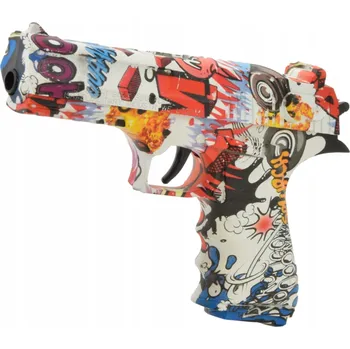 Dětská zbraň PUŠKA PISTOLE NA VODNÍ GELOVÉ KULIČKY HRAČKA S UNIKÁTNÍMI VZORY