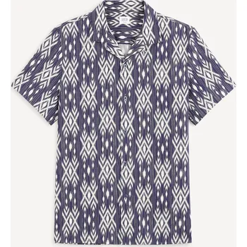 Celio Vzorovaná košile Gakat - Pánské Celio modrá 2711124