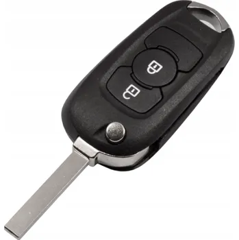 Autoklíč Náhradní obal klíče 2-tlačítkový, OPEL (HU100) Frekvence 433 MHz + Transpondér