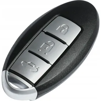 Autoklíč Náhradní obal klíče 3-tlačítkový, INFINITI (NSN14) Frekvence 433 MHz + Transpondér