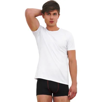 Pánské tričko Pánské triko s krátkým rukávem Italian Fashion Ikar XL Bílá