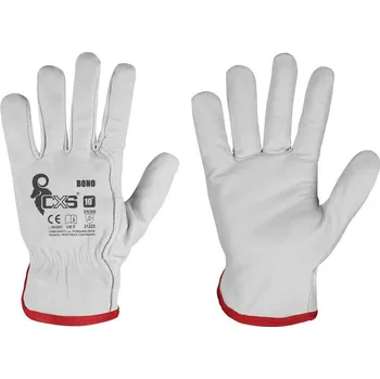 Pracovní rukavice CXS BONO Pracovní celokožené rukavice s blistrem 09 310001100009