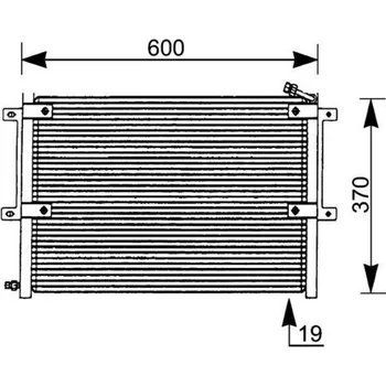 Výparník klimatizace Kondenzátor, klimatizace MAHLE AC 171 000P