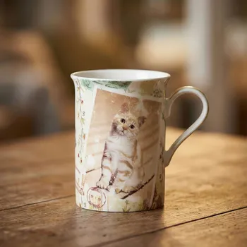 Hrníčky s motivem kočky 2 ks