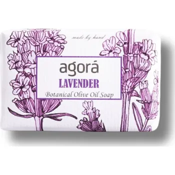 Mýdlo Soaperb | Levandulové olivové mýdlo z kolekce Agorá Obsah: 50 g pro citlivou, smíšenou a aknózní pleť • nevysušuje