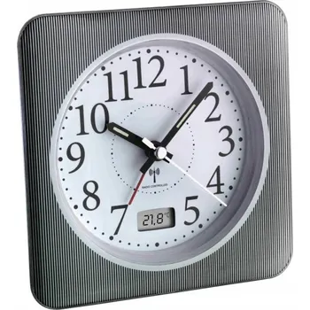 Budík Budík TFA Dostmann bílý, 12 cm