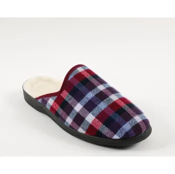 Dámské pantofle Pantofle s hřejivou podšívkou bordó 44