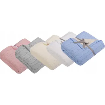 Dětská deka Dětská deka Duet 80 x 90 cm šedá