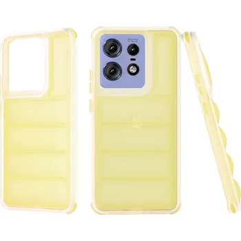 Pouzdro na mobilní telefon Techsuit Wave Shield Motorola Edge 50 Pro Yellow